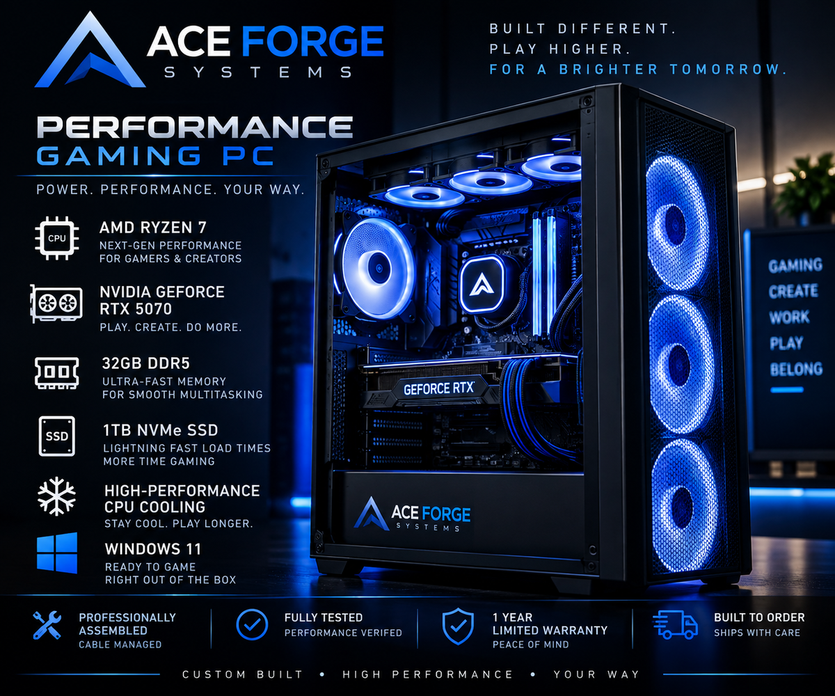 ACE Forge Performance Gaming PC