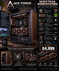 ACE FORGE NOCTUA WORKSTATION 🔥 Silent Power. Serious Performance.
