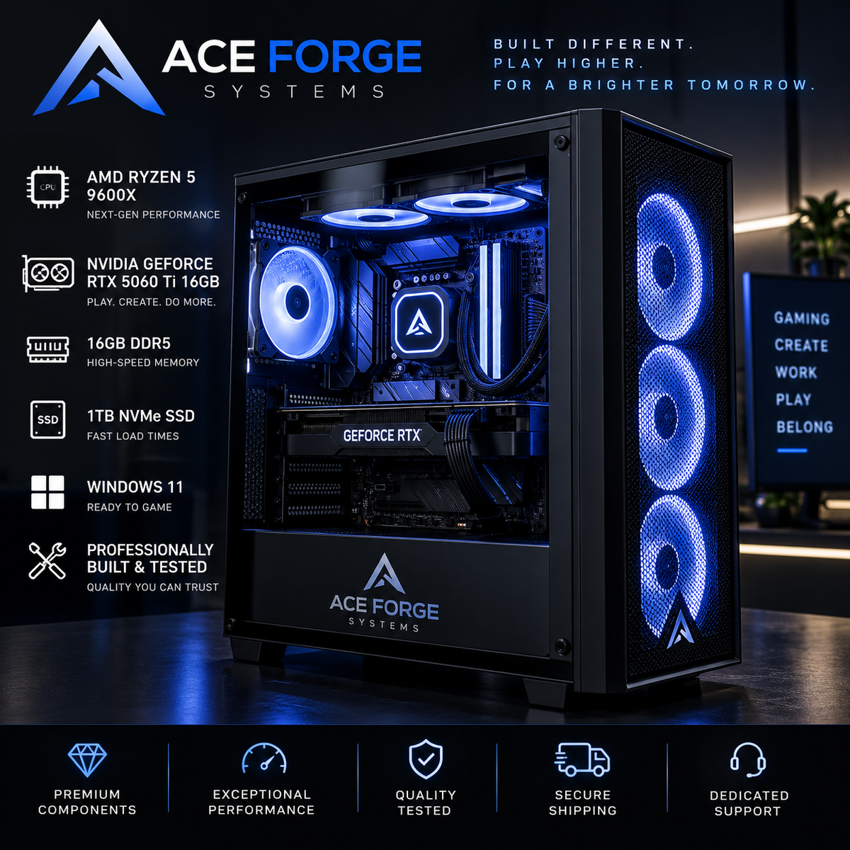 ACE Forge Starter Gaming PC